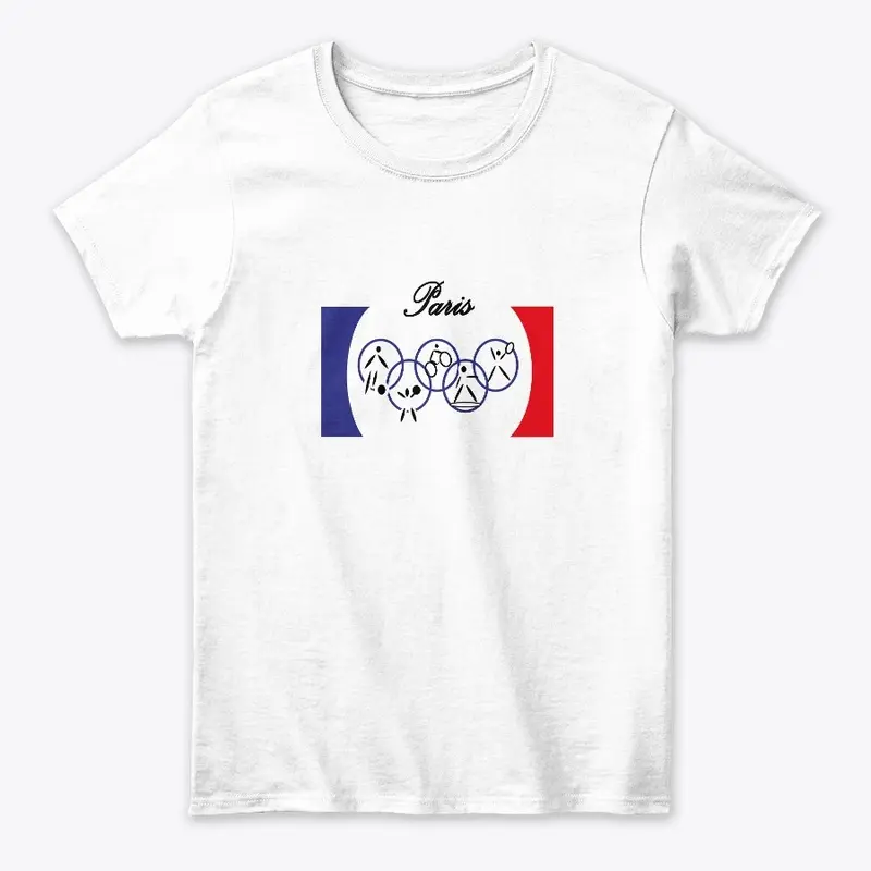 T-shirt Women's Oympics Paris 2024.