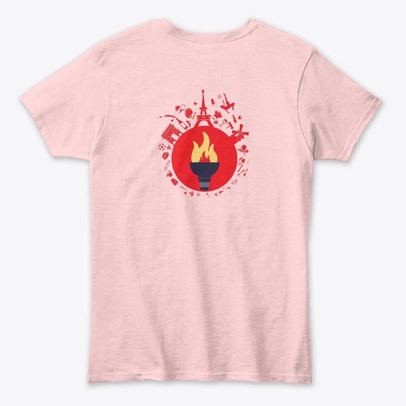 T-shirt - Flames Oympics Paris